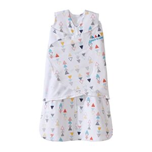HALO Sleepsack Swaddle, 100% Cotton, Triangle Neutral, Multi
