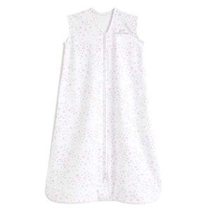 HALO Sleepsack 100% Cotton Wearable Blanket, TOG 0.5, Midnight Moons Pink