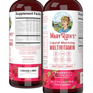 Multivitamin Multimineral for Women Men & Kids by MaryRuth's | No Added Sugar | Vegan Liquid Vitamins for Adults